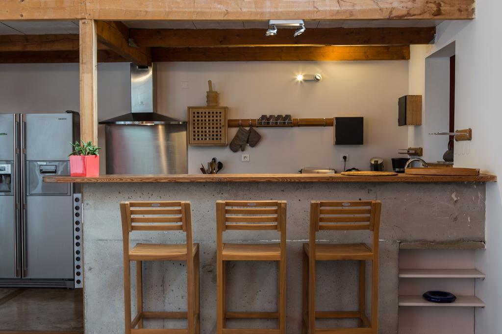 La Maison Des Vendangeurs 1 Fleury  Rom bilde